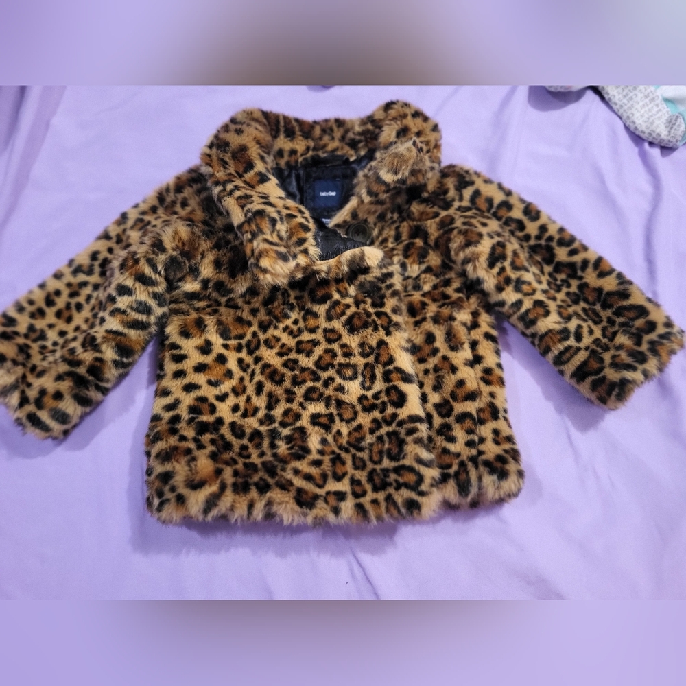 Girl's 2T Cheetah Jacket Lot - Picture 2 of 10
